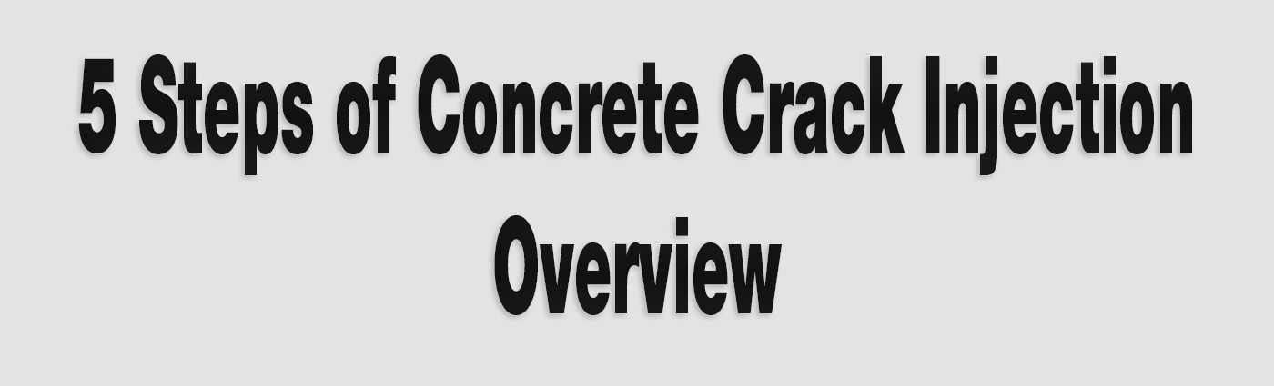 Concrete Crack Injection - Alchemy-Spetec