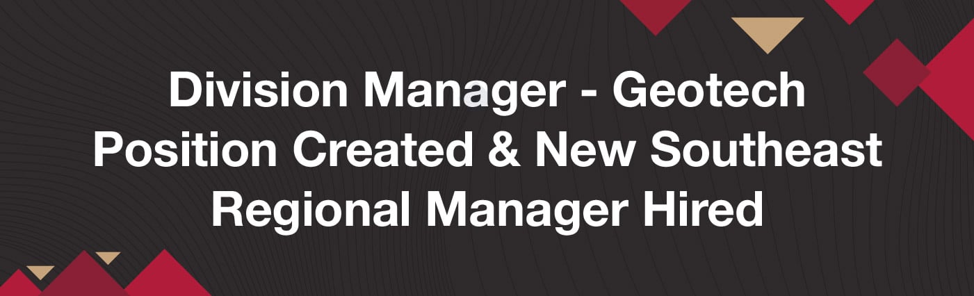 Banner - Division Manager and SE Regional Manager