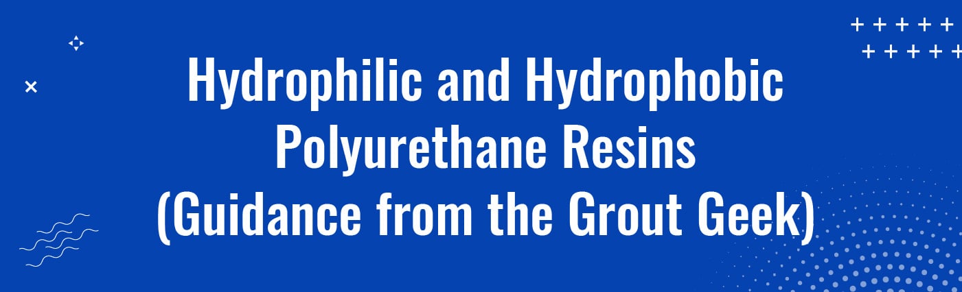 Banner - Hydrophilic and Hydrophobic Polyurethane Resins