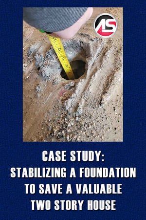 Body - Case Study Stabilizing a Foundation to Save a Valuable Two Story House
