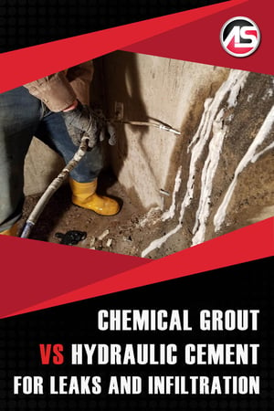 Body - Chemical Grout vs Hydraulic Cement for Leaks and I