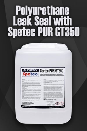 Body - Polyurethane Leak Seal with Spetec PUR GT350
