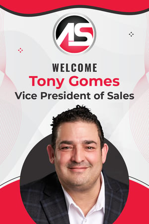 Body - Welcome Tony Gomes VP of Sales