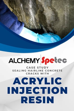 Body Case Study - Sealing Hairline Concrete Cracks with Acrylic Injection Resin