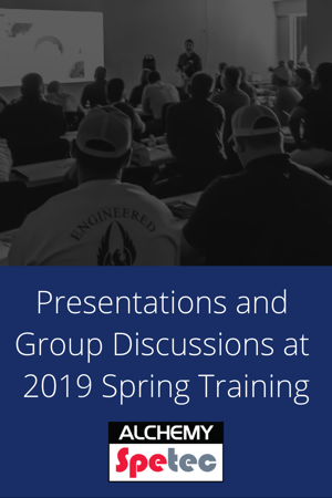 Presentations and Group Discussions at 2019 Spring Training-blog