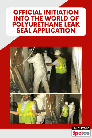 Official Initiation Into the World of Polyurethane Leak Seal Application