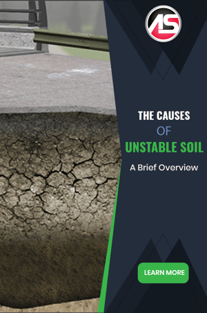 Unstable soil can threaten the stability, security, and safety of infrastructures and can damage, degrade, and even destroy a number of structures. There are a variety of factors that can cause unstable soil. Read more...
